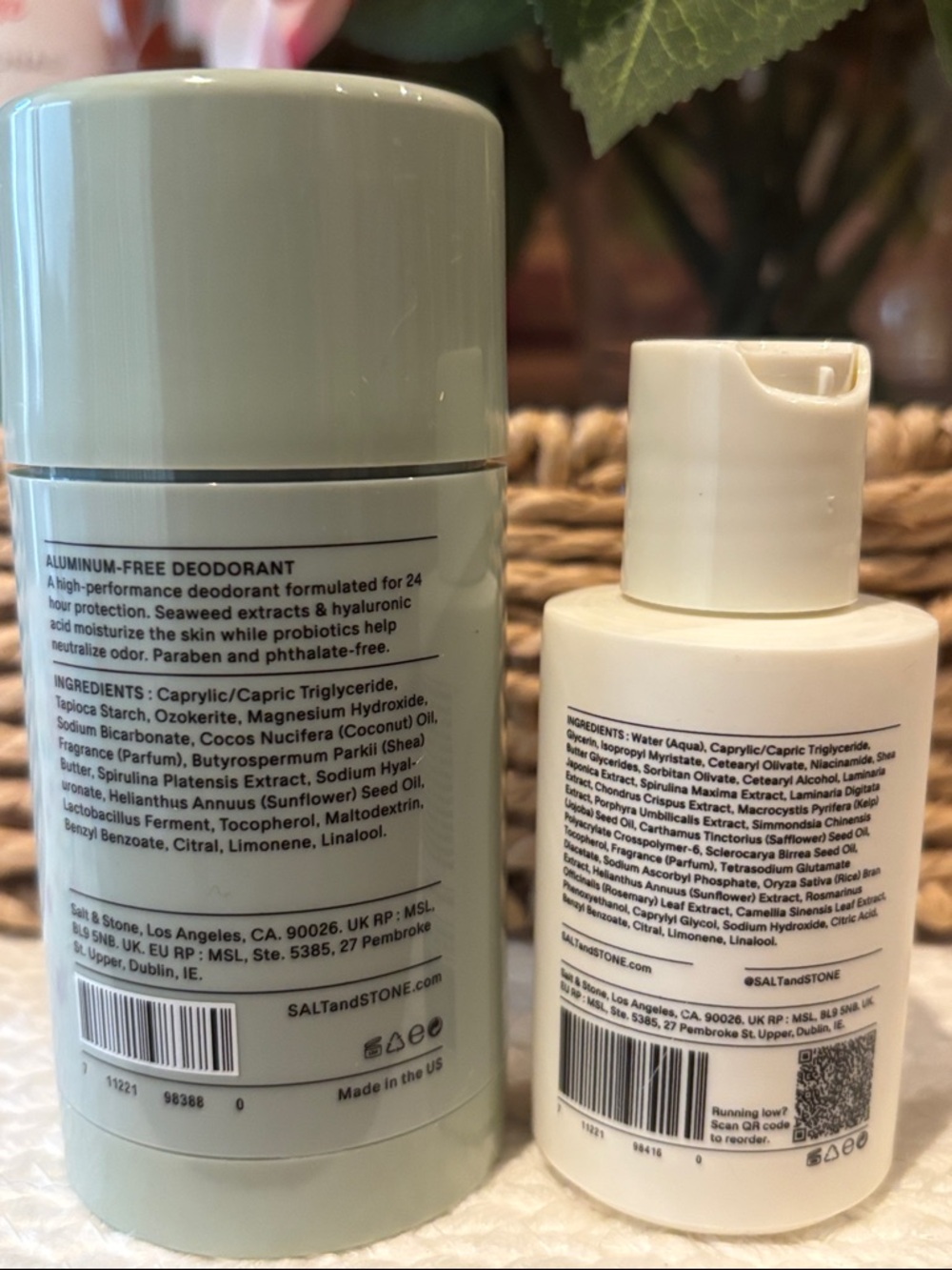 Salt & Stone Bergamot & Hinoki Body Care - Picture 2 of 3